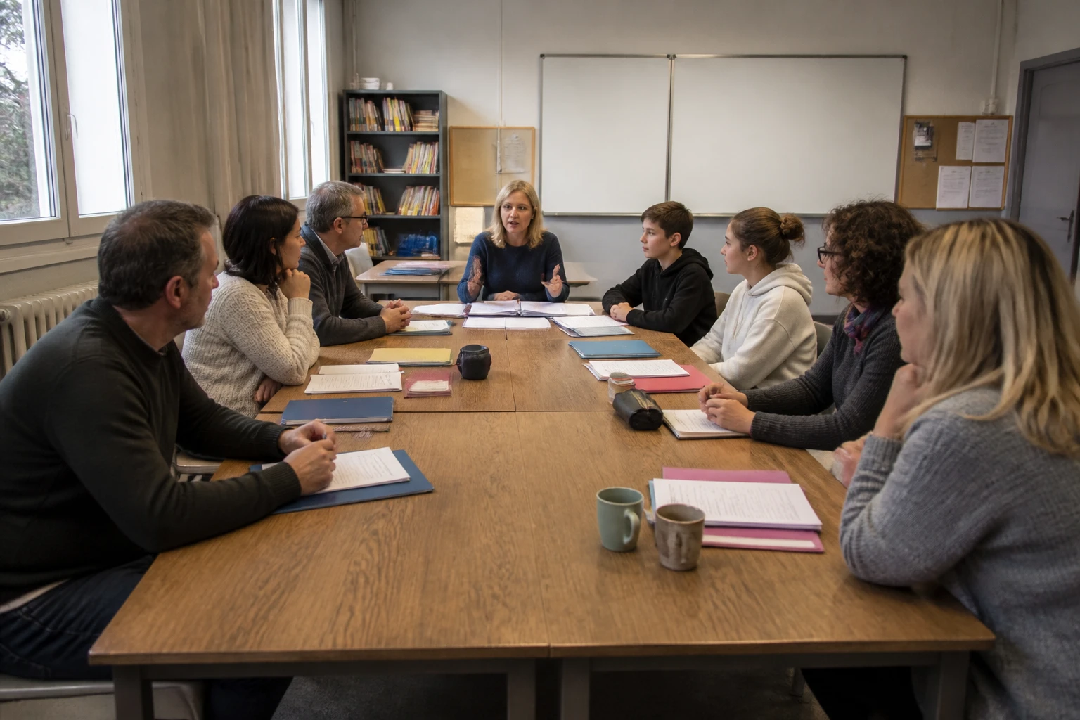 Déroulement du conseil de classe : qui décide quoi au collège